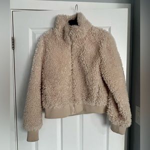 Zara sherpa jacket